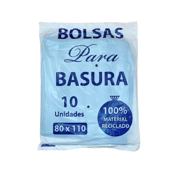 bolsa de basura 80 x 110 cm, bolsa de basura