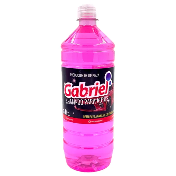 shampoo para autos gabriel, shampoo para autos