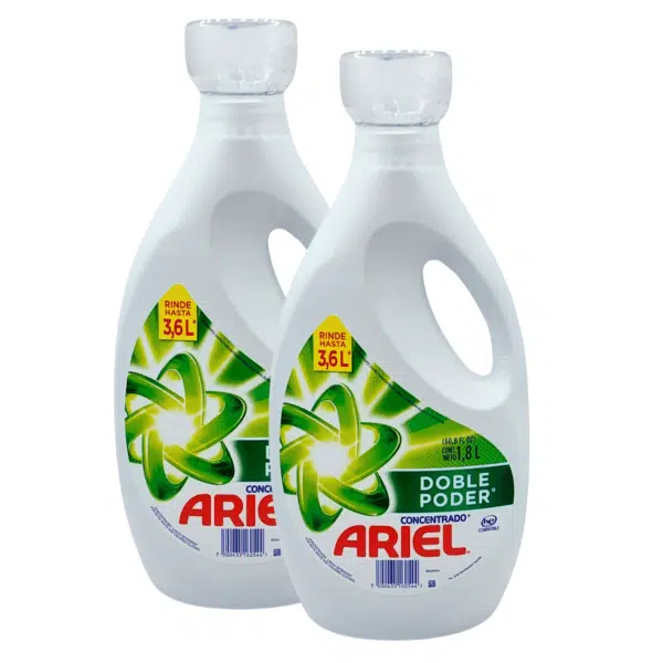 Pack Ariel 2 Detergentes Líquidos