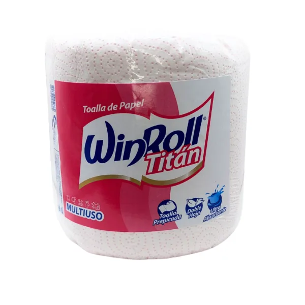 toalla de papel winroll titan 300 mts, toalla de papel winroll titan, toalla de papel winroll, toalla de papel